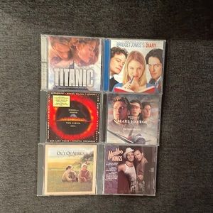 Lot of 6 Movie Soundtrack CD’s - Preowned Great Condition!!